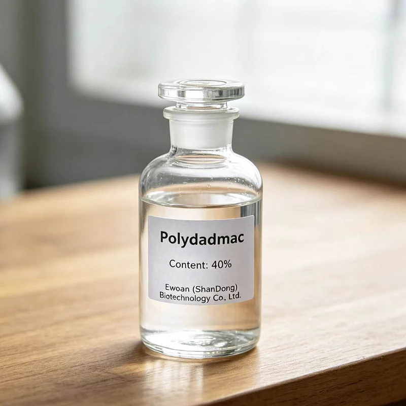 PolyDADMAC PDMDAAC محلول البوليمر الكاتيوني